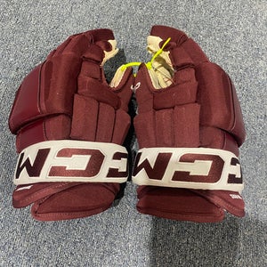 Used Arizona State Sun Devils #81 Maroon CCM 14" HG97 Gloves