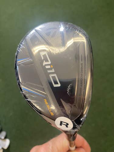 2024 TaylorMade Qi10 Rescue 4 Hybrid 22°  Ventus Blue 6 R TR Regular Flex New