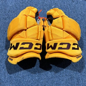 Used Arizona State University Sun Devils CCM 13" Pro Stock HGPJSPP Gloves