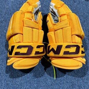 Used Arizona State University Sun Devils CCM 14" Pro Stock HG97 Gloves