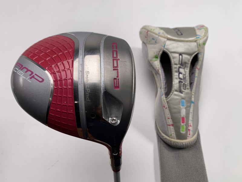 Cobra AMP Cell Womens Pink Driver 13.5* Fujikura Fuel 47g Ladies Graphite RH HC