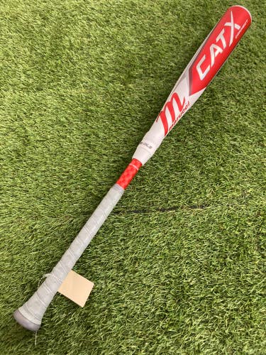 Used Kid Pitch (9YO-13YO) 2023 Marucci CAT X Connect Bat USSSA Certified (-5) Hybrid 26 oz 31"