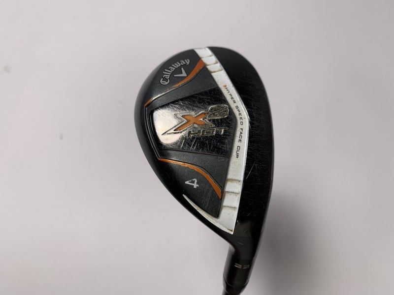 Callaway X2 Hot 4 Hybrid 22* 65g Stiff Graphite Mens RH