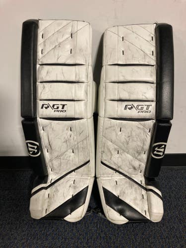 Used 34" Senior Warrior Ritual GT Pro Goalie Leg Pads