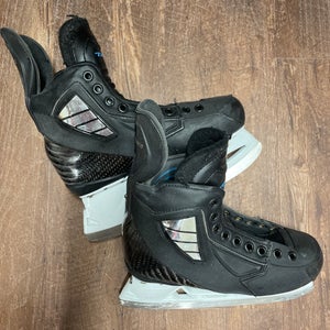 Used Intermediate True  Size 4 Stock Skate Hockey Skates W Step Steel Included