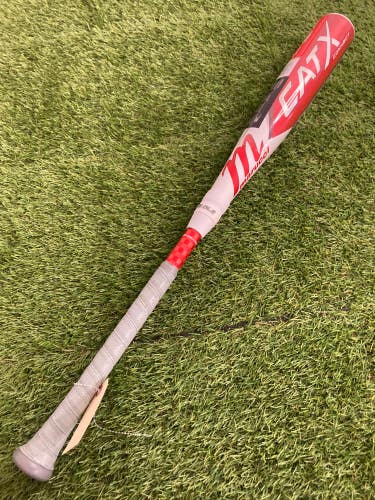 Used Kid Pitch (9YO-13YO) 2023 Marucci CAT X Connect Bat USSSA Certified (-5) Hybrid 26 oz 31"