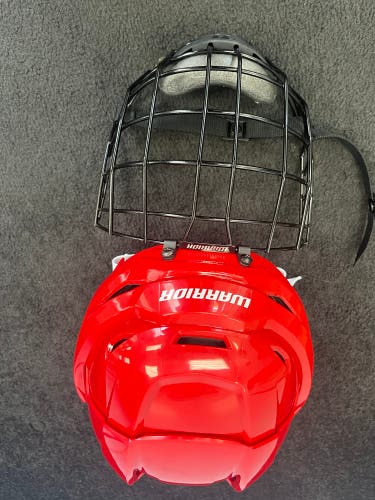 Warrior RS Pro Large Helmet Red