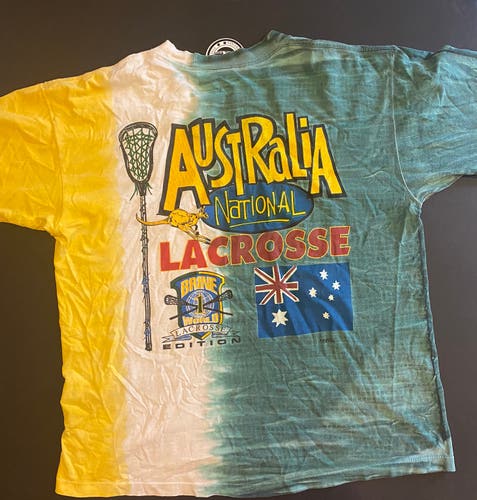 Vintage Brine Team Australia Lacrosse Shirt (Large)