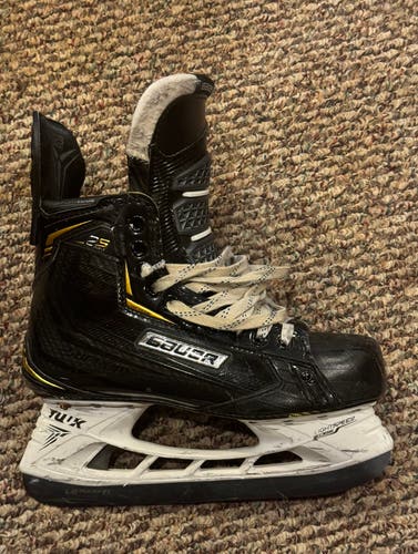 Used Senior Bauer Regular Width Pro Stock 7.5 Supreme 2S Pro Hockey Skates