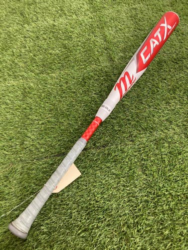 Used 2023 Marucci CAT X Connect Bat BBCOR Certified (-3) Hybrid 30 oz 33"