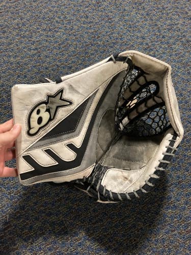 Used Senior Brian's G-Netik II Pro Goalie Gloves & Blockers Regular