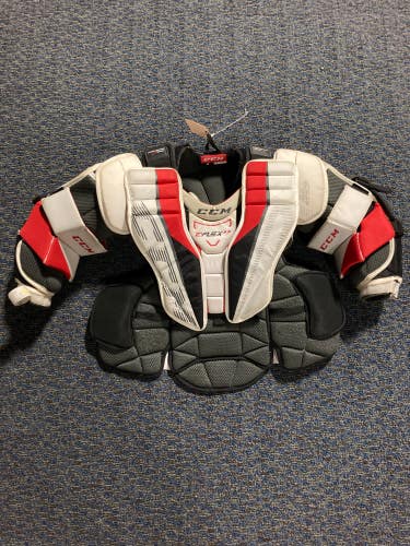 Used Junior Large/Extra Large CCM EFLEX 5.5 Goalie Chest Protector