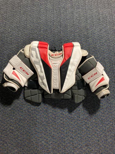 Used Intermediate Small CCM Eflex 5.9 Goalie Chest Protector