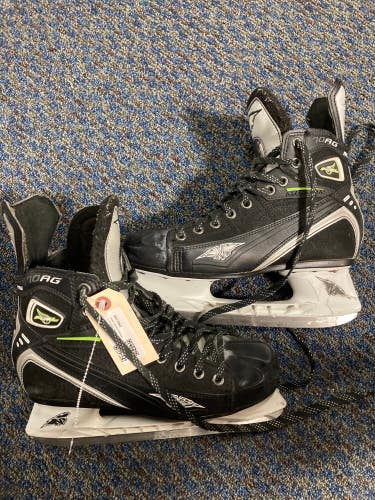 Used Senior Mission Hockey Skates Wide Width 9