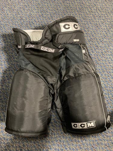 Black Used Senior Large CCM 652 Hockey Pants