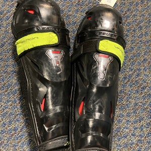 Used Junior Bauer Vapor 3X Shin Pads 12"