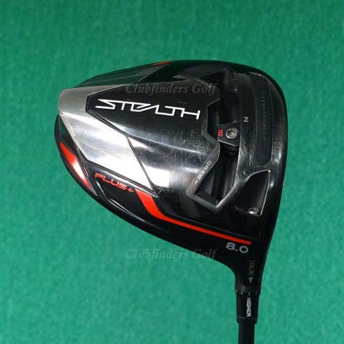 TaylorMade Stealth Plus+ 8.0° Driver HZRDUS Smoke RDX 6.5 Graphite X-Stiff READ