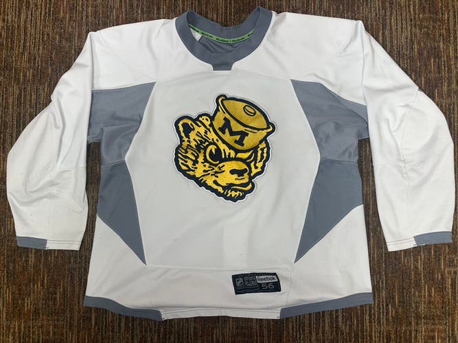 University of Michigan Wolverines Reebok Pro Stock Hockey Jersey - 56 - 2013/14