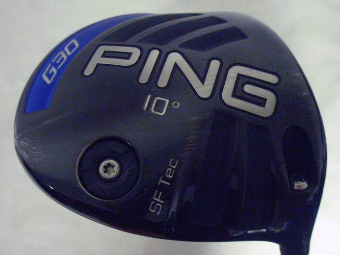 Ping G30 SF Tec Driver 10* (TFC 419D SOFT REGULAR, SENIOR) 460cc Golf Club