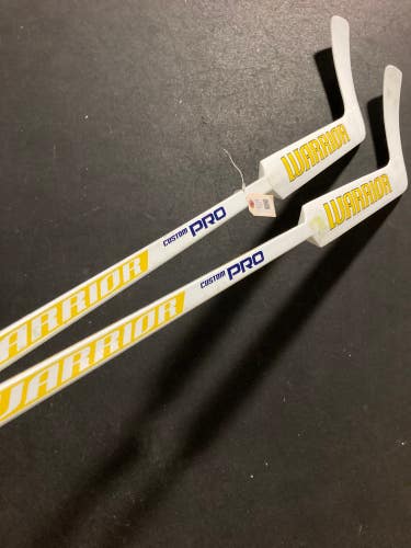 New Senior Warrior Custom Pro Goalie Stick Regular 26" Paddle (2-pack)