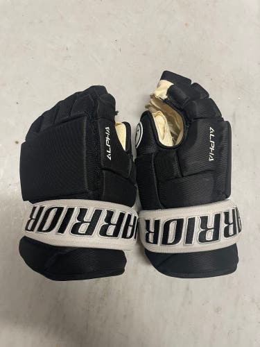 Used  Warrior 14" Pro Stock Alpha Pro Gloves