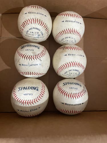 Used Baseballs