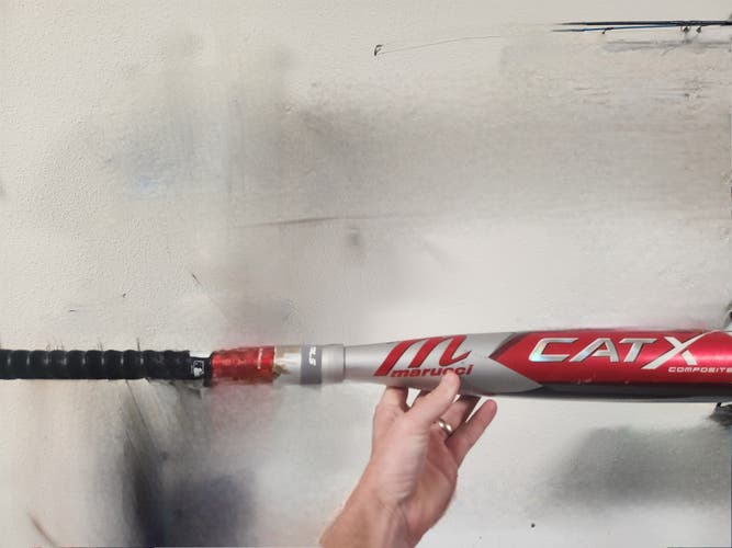 Used 2023 Marucci CAT X USSSA Certified Bat (-10) Composite 19 oz 29"