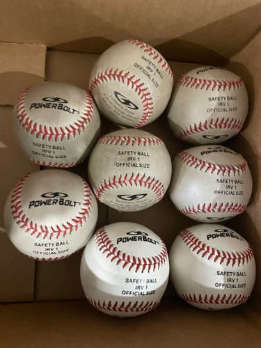 Used Baseballs 8 Pack