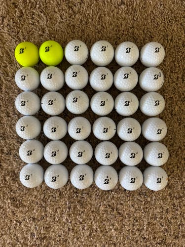 Used Bridgestone 36 Pack (3 Dozen) e12 Contact Balls