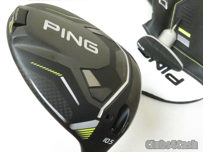 PING G430 Max 10K Driver 10.5° Mitsubishi Kai'Li White 60 X-Flex +Cover & Tool