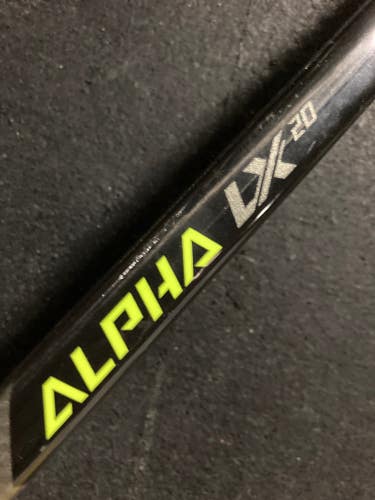 Used Senior Warrior Alpha Lx 20 Hockey Stick Right Handed W28