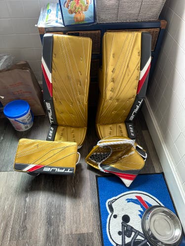 Used 31" True Regular Goalie Full Set
