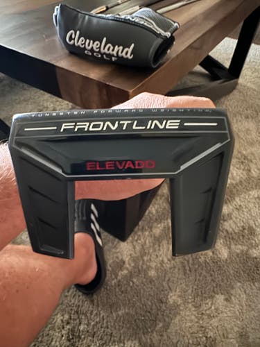 Black New Unisex Cleveland Mallet Frontline Elevado Right Handed Putter 33.5"