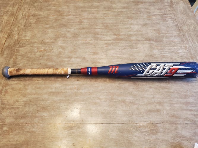 Used Marucci CAT9 Pastime USSSA Certified Bat (-5) Composite 27 oz 32"