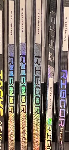 Chrome Edition New Senior CCM Right Handed P28 RibCor Trigger 8 Pro Hockey Stick