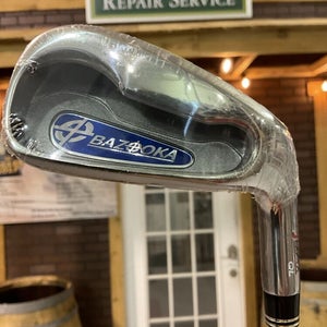 Tour Edge Bazooka JMax QL #6 Iron Golf Club Stiff Flex Graphite Shaft MRH