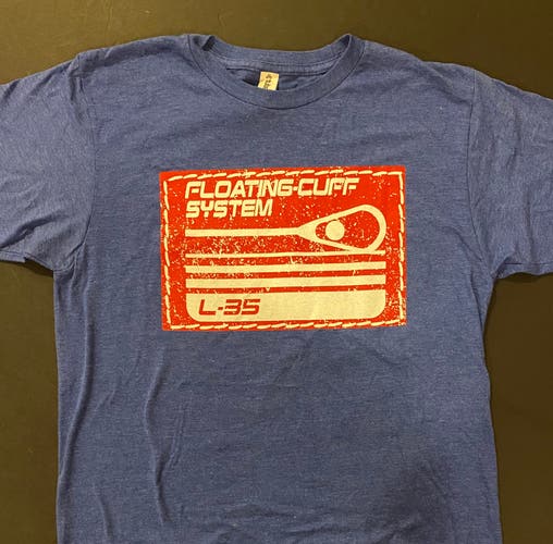 Vintage L35 Lacrosse Shirt Blue (3XL)