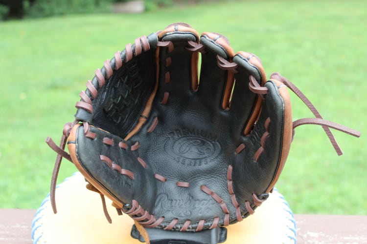 Used Pitcher's Right Hand Throw Rawlings Premium Series Baseball Glove 11.5"