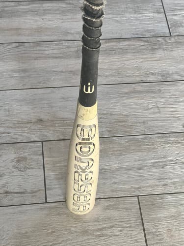 Used 2023 Warstic BBCOR Certified (-3) 28 oz 31" Bonesaber Hybrid Bat