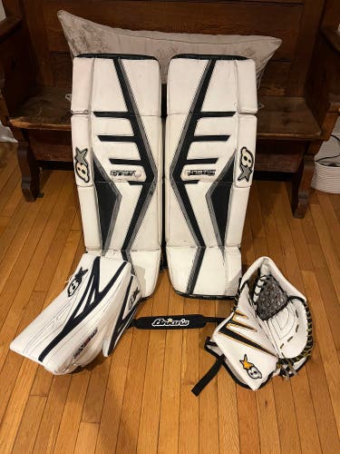 Used  Brian's Regular Pro Stock Goalie Full Set