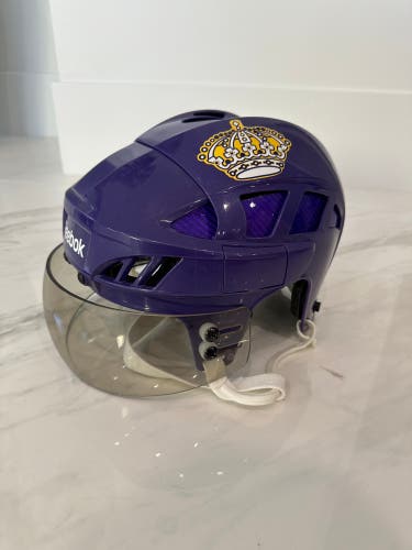 Los Angeles Kings Reebok Retro Helmet