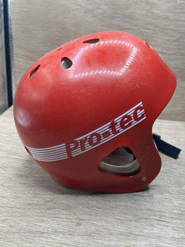 Vintage Pro-Tec 80's Skateboard BMX Helmet Perception Red White Medium? USA