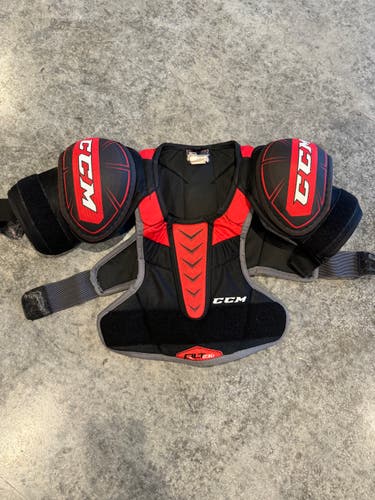 Used Large Junior CCM QLT 230 Shoulder Pads