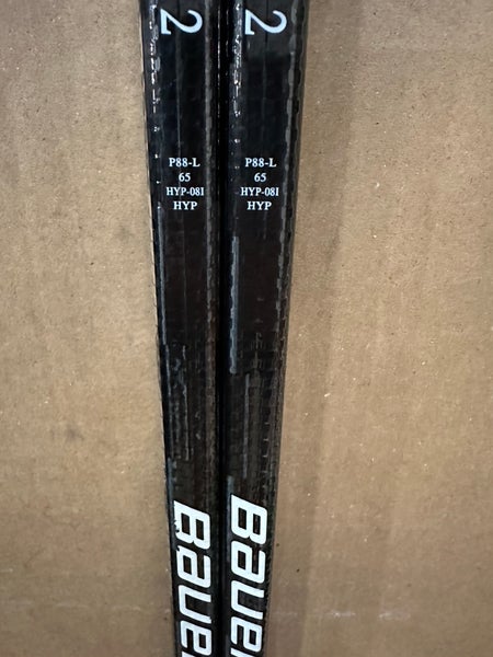 Bauer Vapor HyperLite hockey stick Left P88 65 flex intermediate D1 Pro Stock