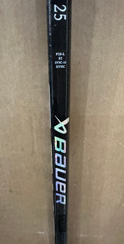Bauer Nexus Sync Hockey Stick Left P28 82 Flex Senior D1 Pro Stock