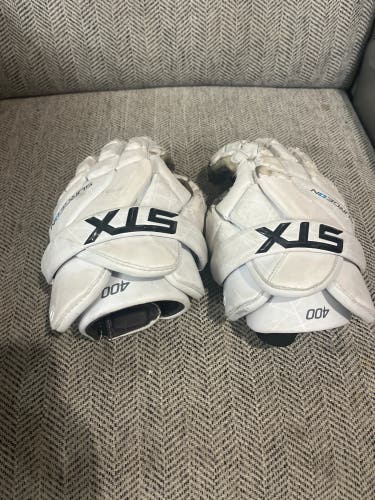 Used  STX  Surgeon 400 Lacrosse Gloves