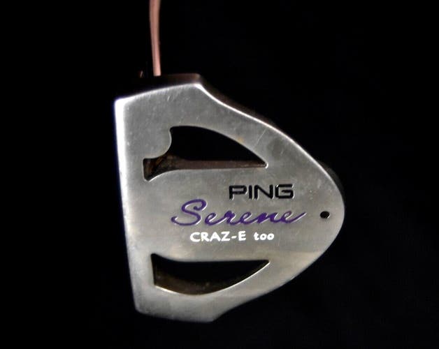 PING SERENE CRAZ-E PUTTER LENGTH: 33 IN RIGHT HANDED NEW GRIP