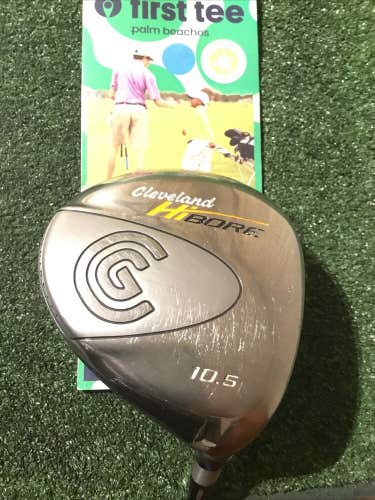 Cleveland Hibore Titanium 10.5* Driver Stiff Accra M4 T40 Graphite Shaft