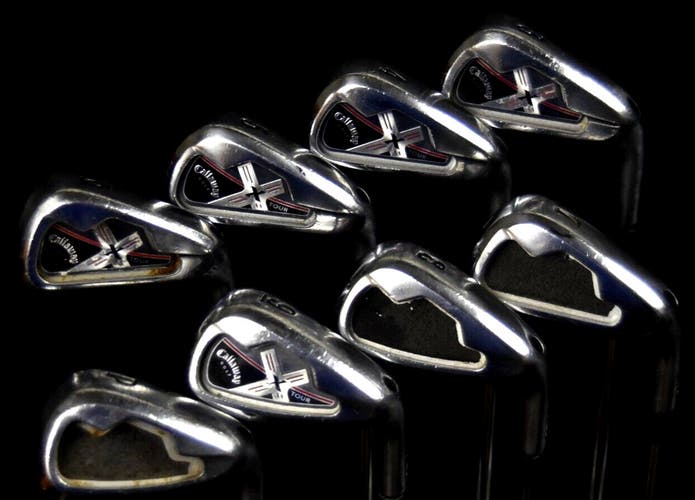 CALLAWAY X TOUR  SET (8) FLEX:REGULAR LENGTH: (5)38 IN RIGHT HANDED