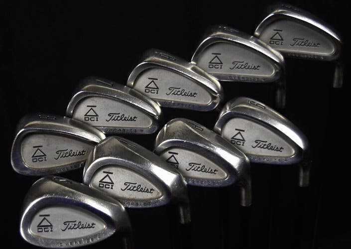 TITLEIST DCI SET (9) FLEX:REGULAR LENGTH: (5)38 IN RIGHT HANDED